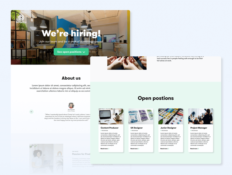 teaser-branded-career pages